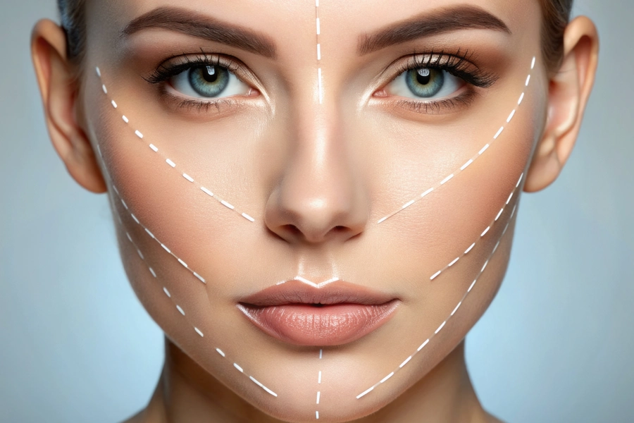 Facelift techniques for definition